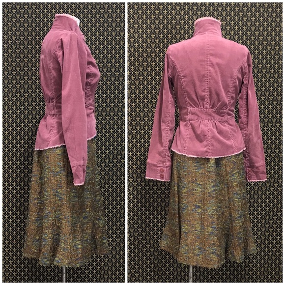 2005 Anthro “Hickory Tweed Skirt” by C.C. Outlaw - Picture 7 of 16